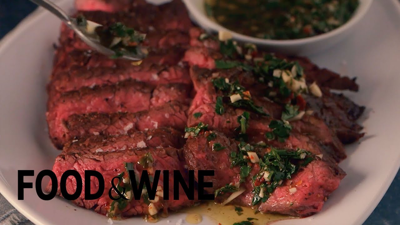 RECIPE: Mark Bittman's Grilled Skirt Steak with Chimichurri Sauce | Food & Wine
