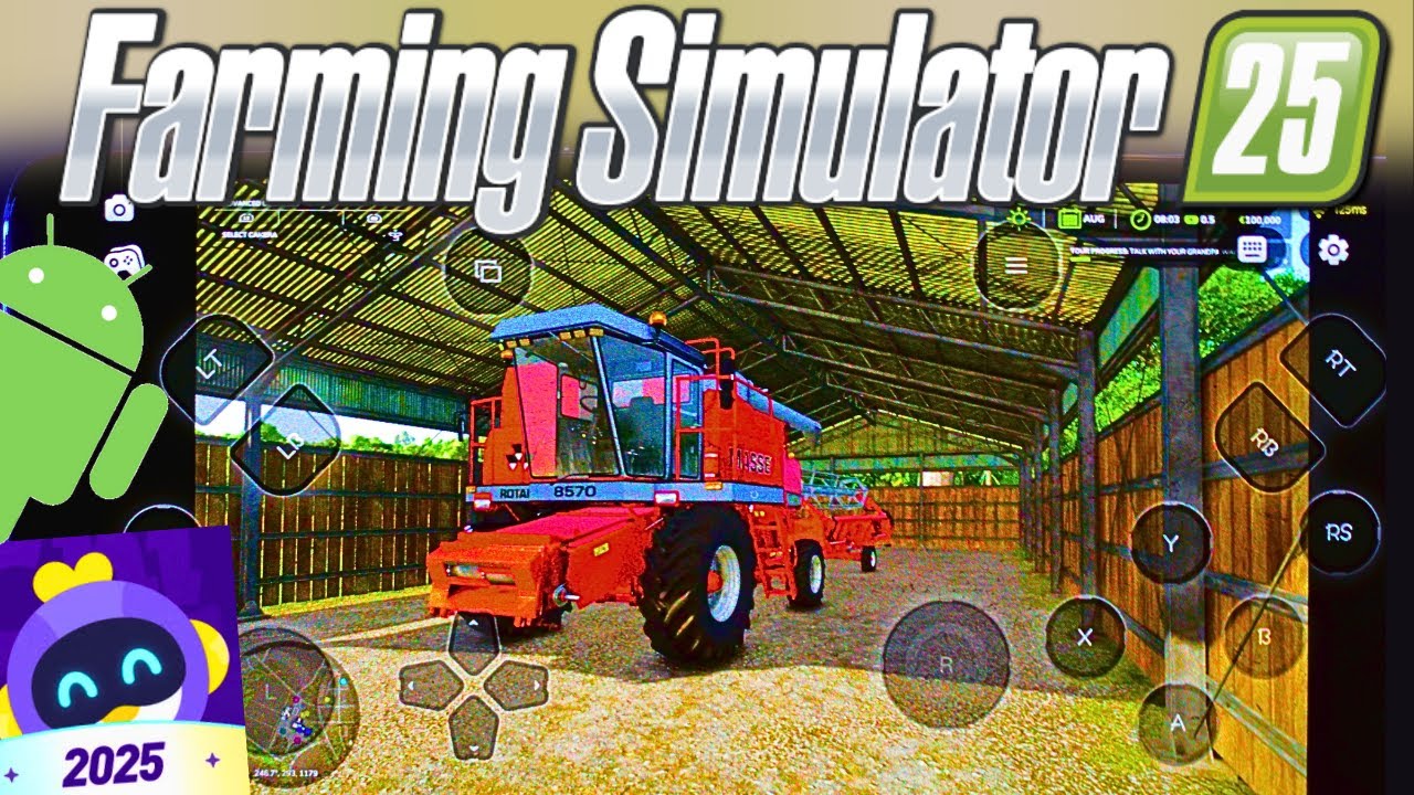 Farming Simulator 25 Mobile Android Gameplay - Game for Android - 2025