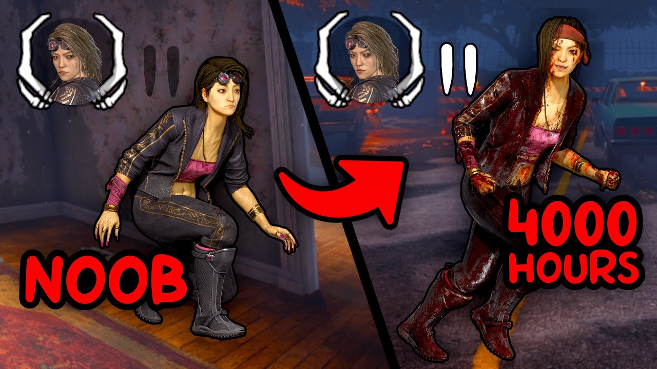 Pretending to be a BABY SURVIVOR until DEATH HOOK in DBD...