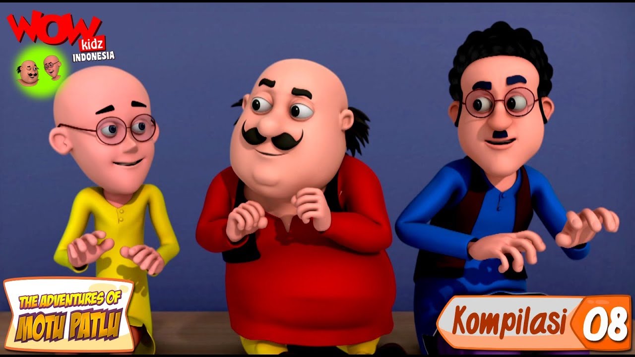 Kompilasi - 08 | Motu Patlu dalam Bahasa - Animasi 3D Kartun