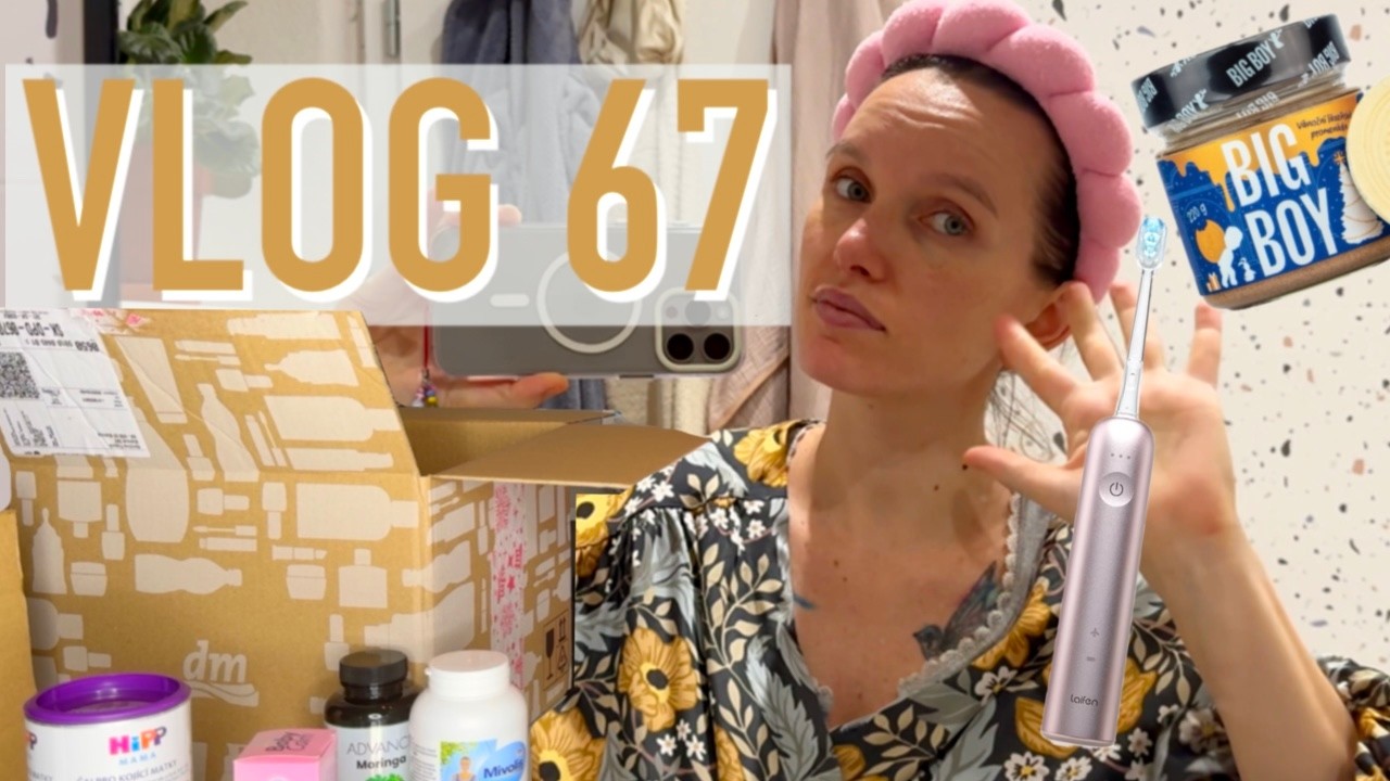 #67 VLOG 📦 | Unboxing kadečoho, večerná rutina a ďalšie 🧴🍼