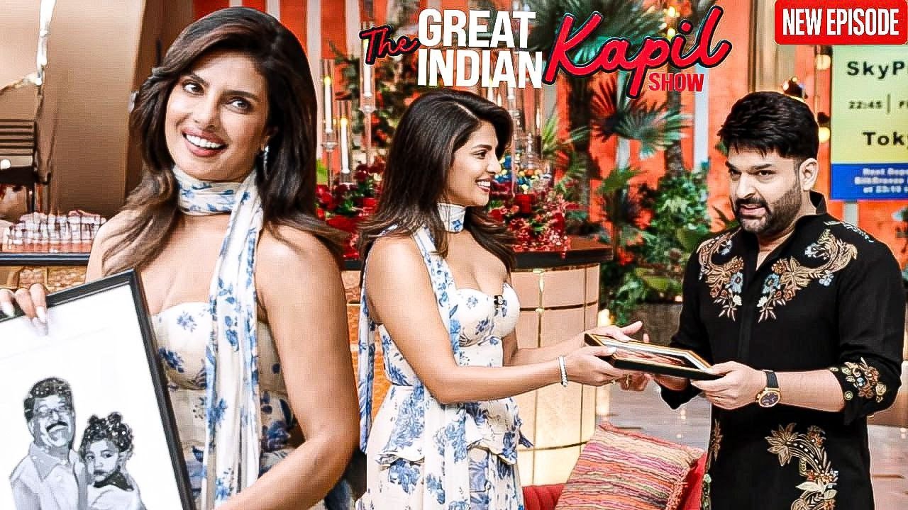 Kapil ने अपने हाथो से पेंटिंग बनाकर दी Priyanka को || The Kapil Sharma Show || Latest Episode