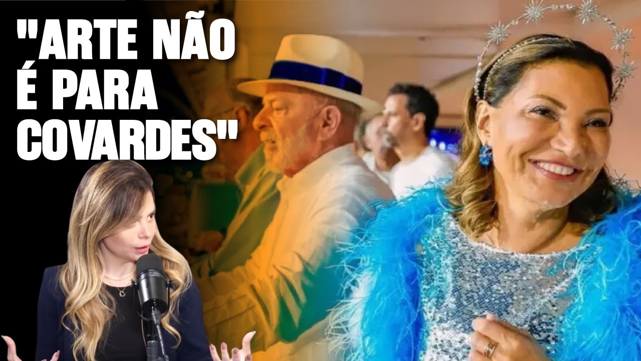 JANJA REAGE AO REBAIXAMENTO DE ESCOLA QUE HOMENAGEOU LULA