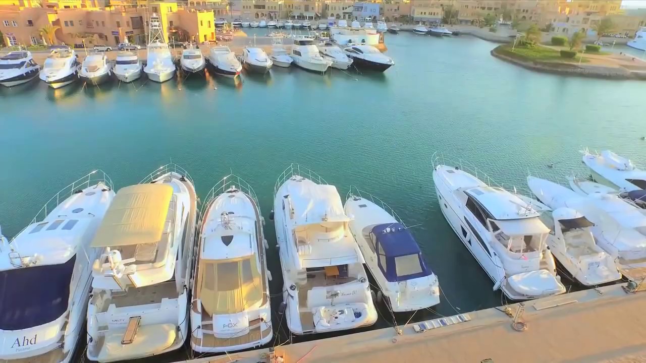 El Gouna from above