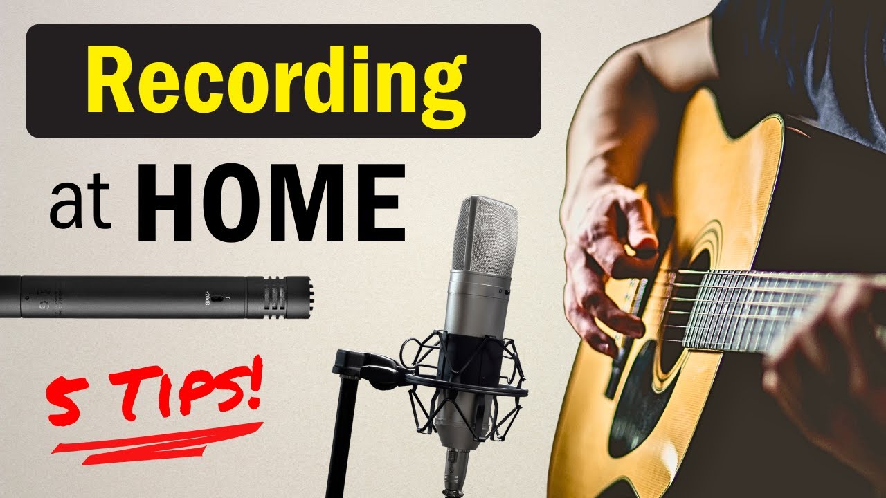 Top 5 Acoustic Guitar Recording Tips From a TRUE PRO (Joe Robinson)
