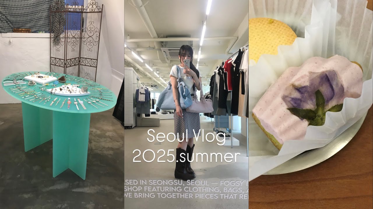 【Seoul Vlog】  1人で行く韓国ときめき探しの旅  Part1