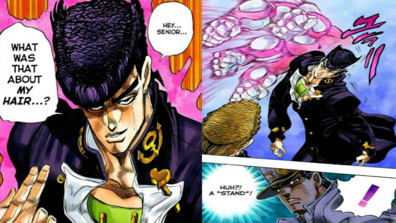 What did you say about my hair? Manga Version | Jojo Diamond is unbreakable