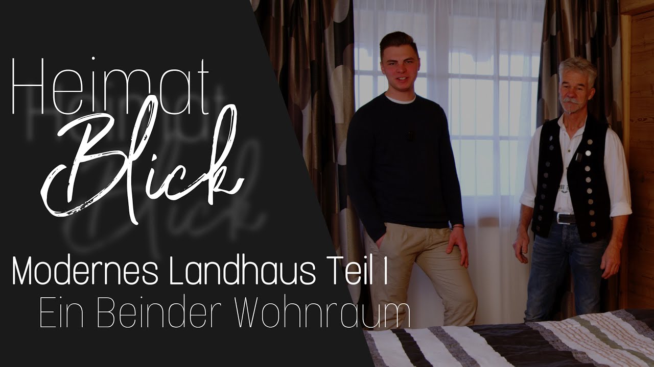 Innenraum eines modernen Landhauses. Teil1 I Ein Beinder Wohnraum