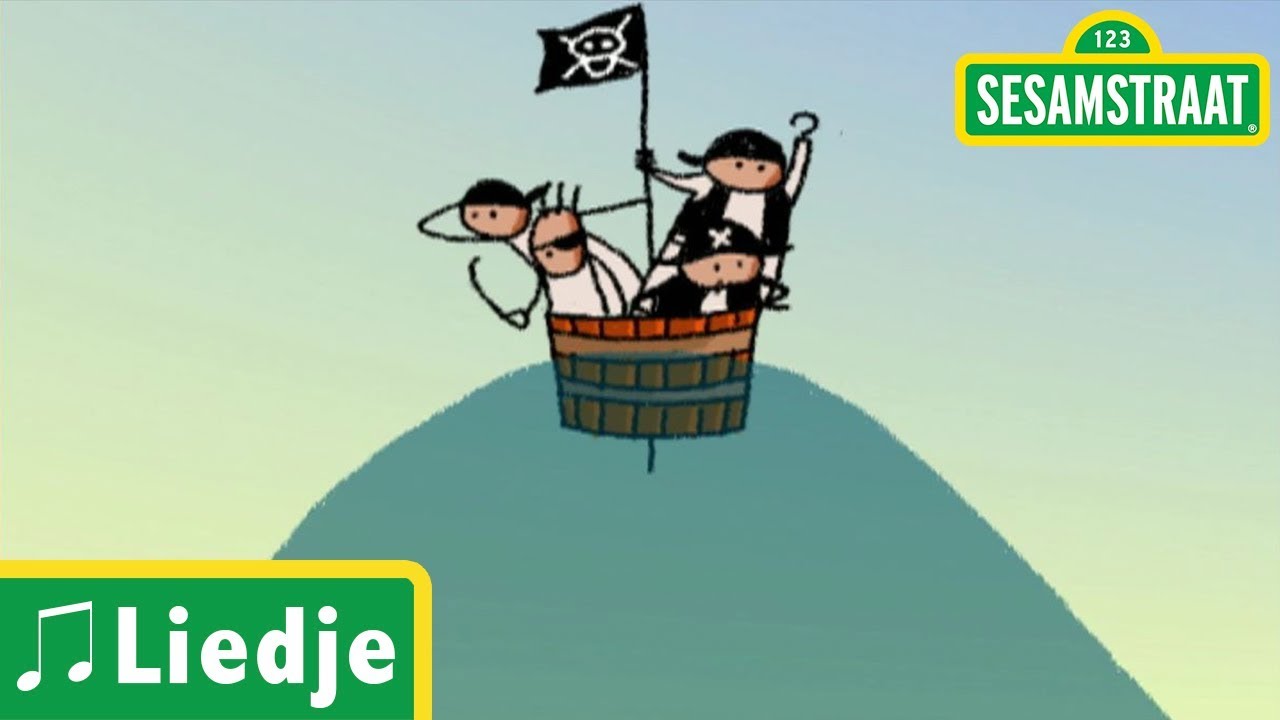 Aadje Piraatje Zwemles - Liedje - Sesamstraat