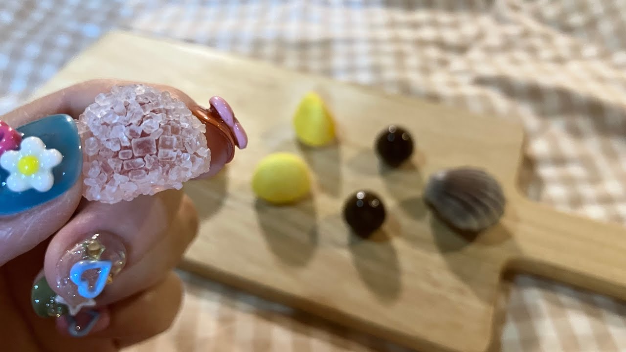 asmr🌈グミとチョコもぐもぐ　咀嚼音　eating sounds