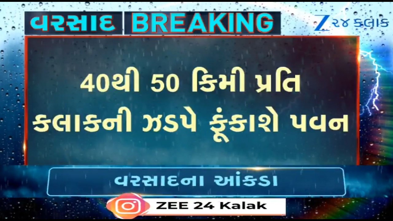 BREAKING: MeT Dept predicts EXTEREMELY heavy rainfall in THESE parts of Gujarat; alert issued