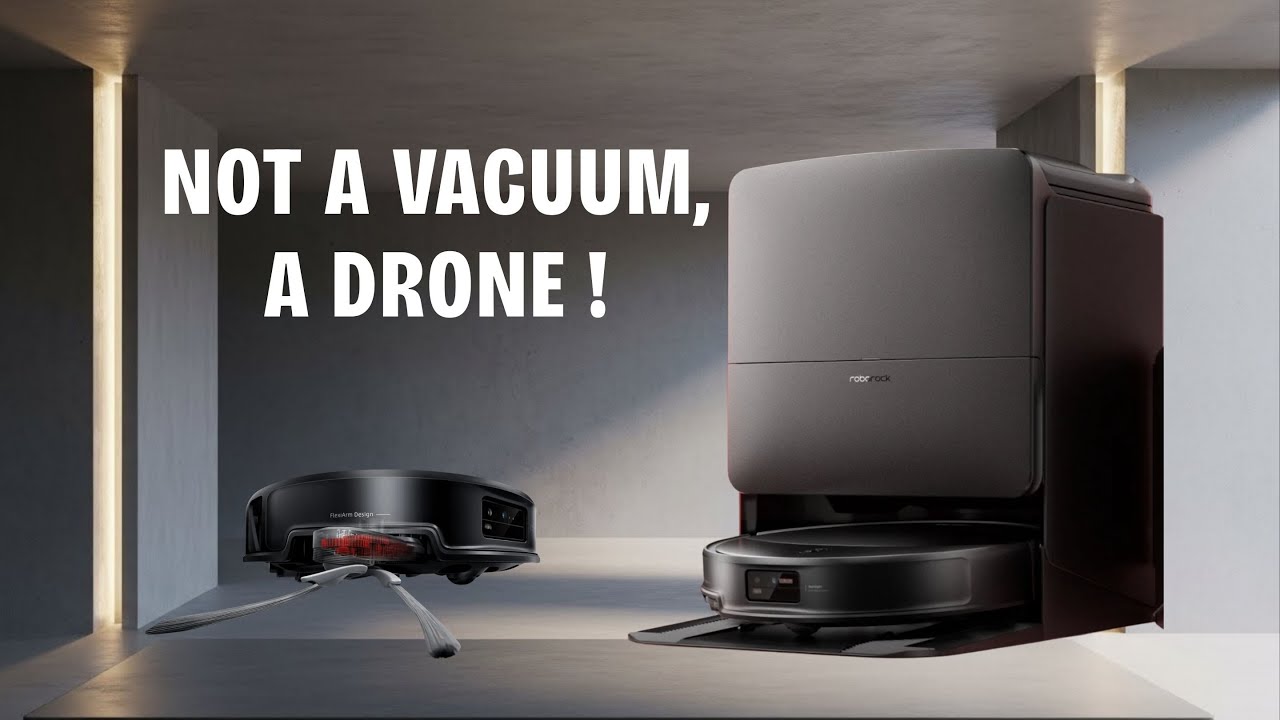 The End of Robot Vacuums!  Roborock Saros 20 is Like a Drone Now