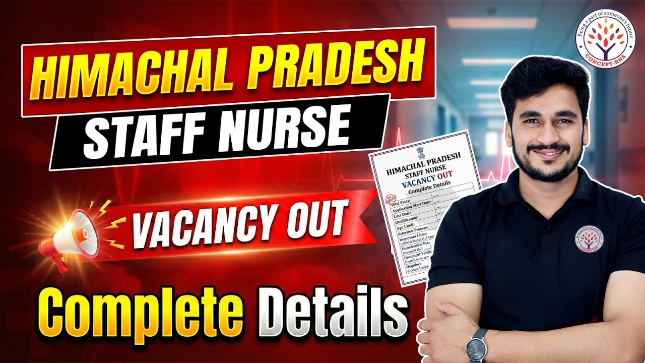 Himachal Pradesh Staff Nurse 2026 New Vacancy Out | 390 Posts | Age, Eligibility, Application Date