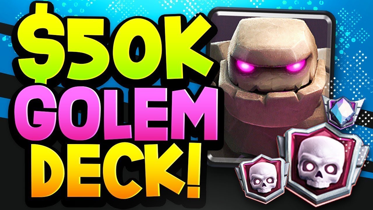 This GOLEM DECK won him $50,000! EASY & POWERFUL!