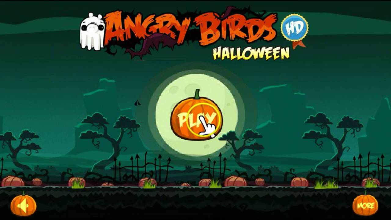 Angry Bird Halloween walkthrough