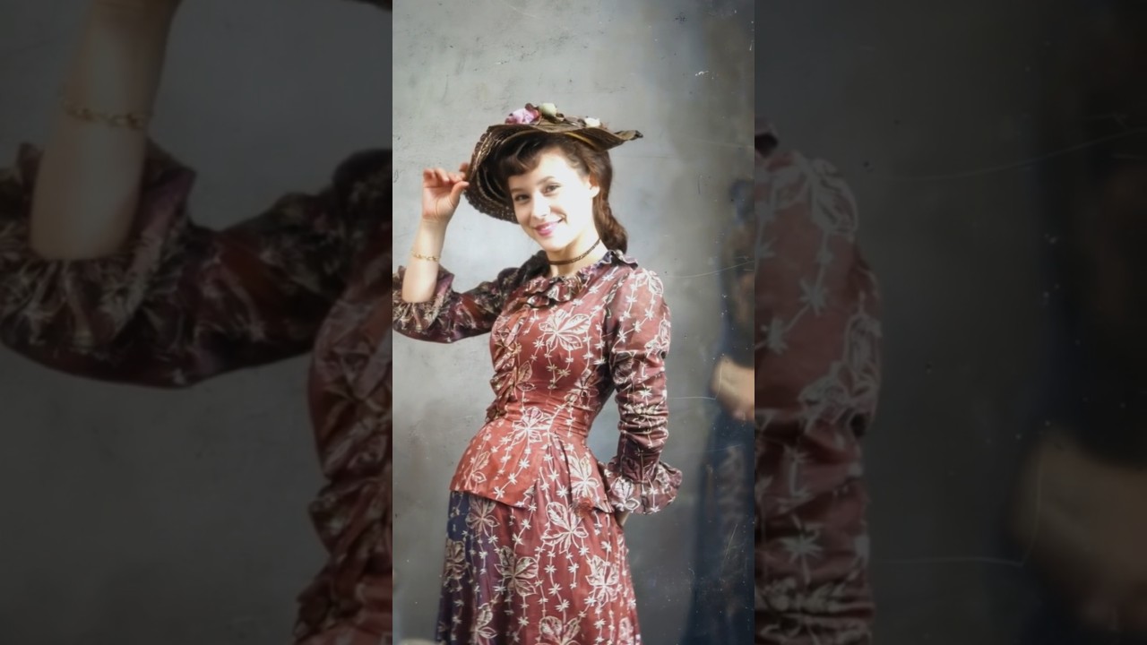 Edwardian Women Brought to Life / HD Animated Colorized Photographs