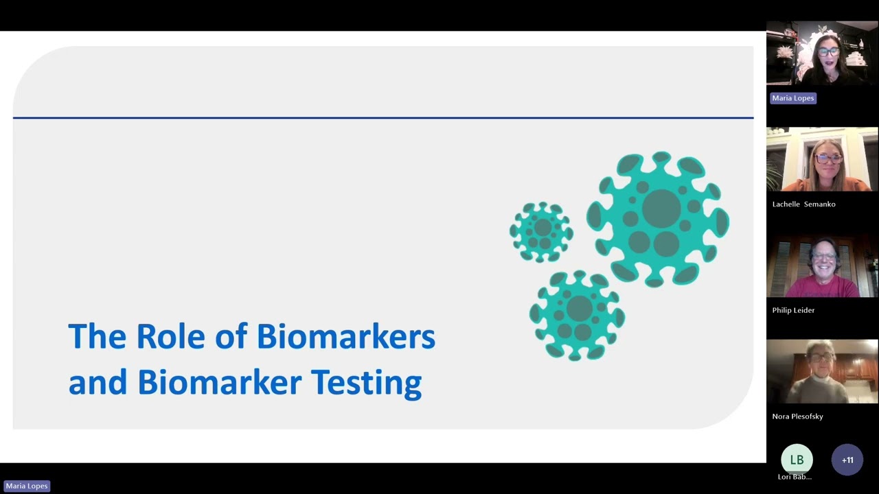 Webinar Know Your Options How biomarker testing can empower you to make informed decisions for your