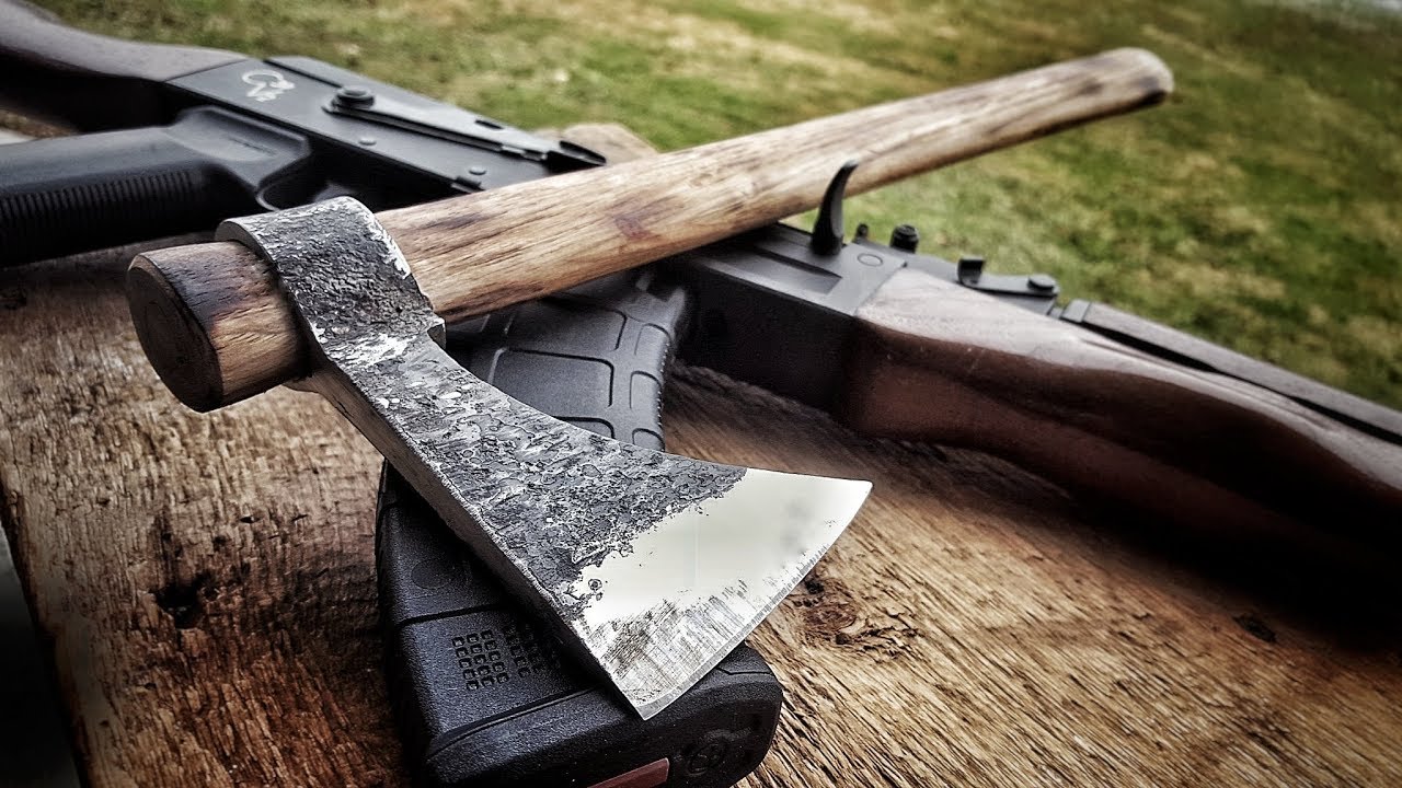 Making a Wrapped Tomahawk