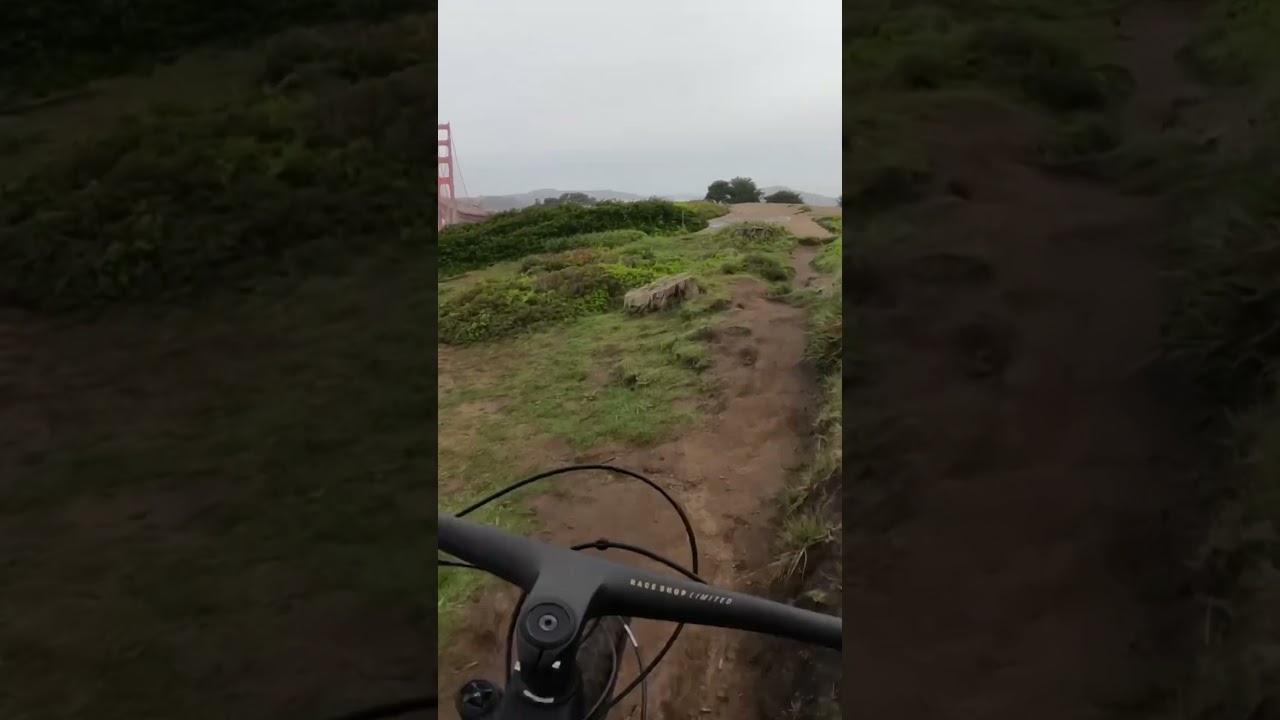 Free Riding Steep Lines by the Golden Gate