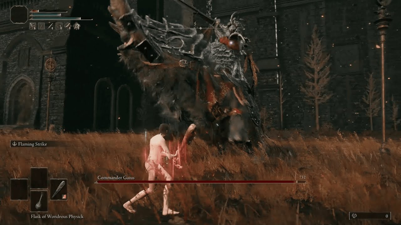 Commander Gaius - Level 1, No Hit, +0 Scadutree, Club Only
