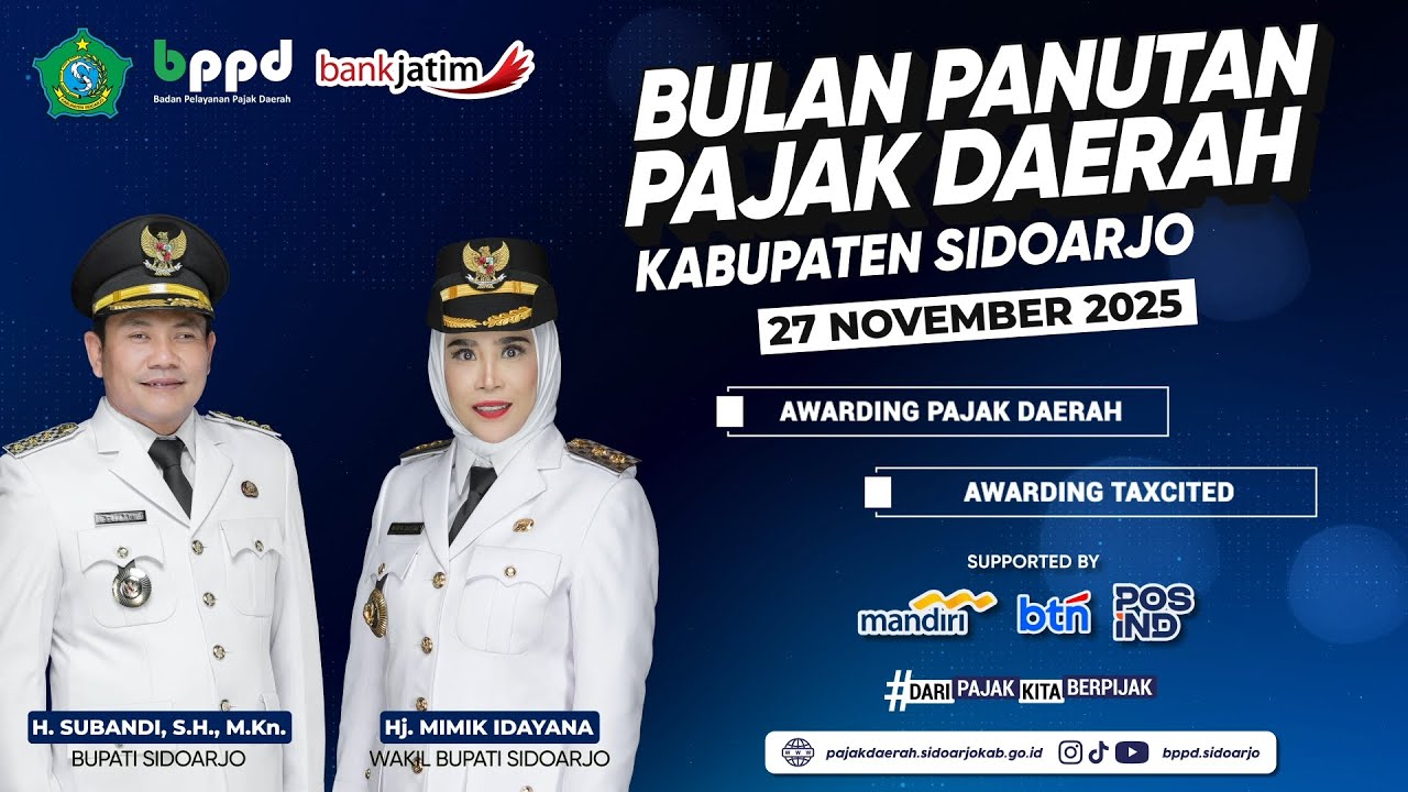 🔴 Live - Bulan Panutan Pajak Daerah