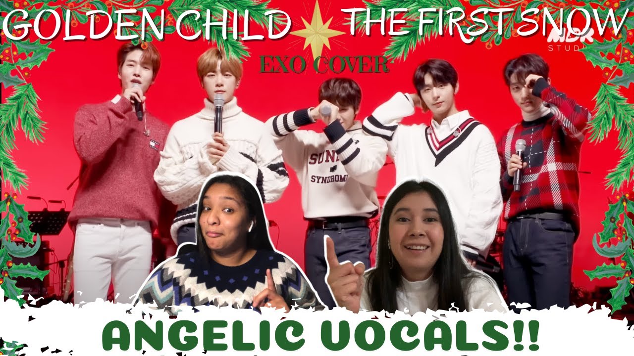 Golden Child - The First Snow | EXO cover | KPOP LIVE REACTION