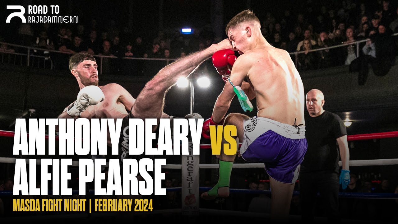 🤯 ANTHONY DEARY VS ALFIE PEARSE | CRAZY MUAY THAI FIGHT!! 🔥 | MASDA Fight Night | Full Fight