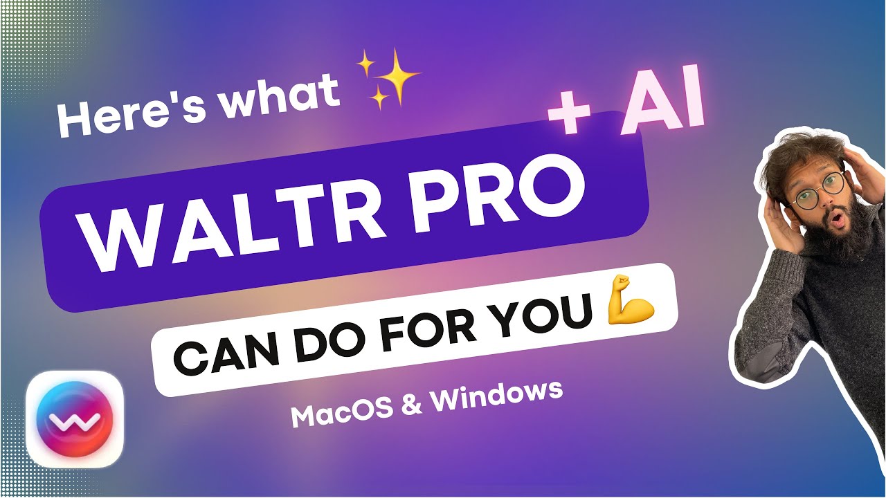 Meet our new WALTR PRO + AI! 💜🎉