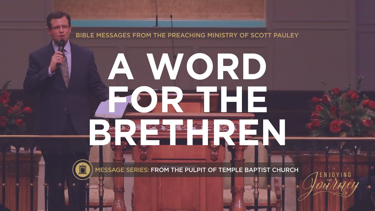 A Word for the Brethren
