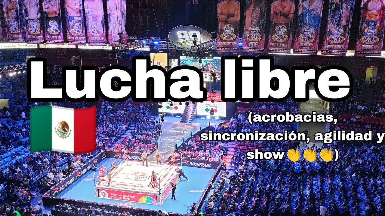 Lucha libre y más en Ciudad de México. MÉXICO 2024