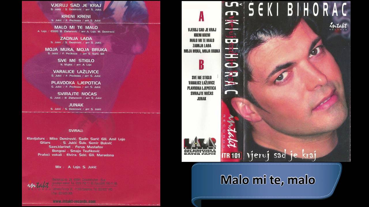 Seki Bihorac - Malo mi te, malo - (Audio 2003) HD