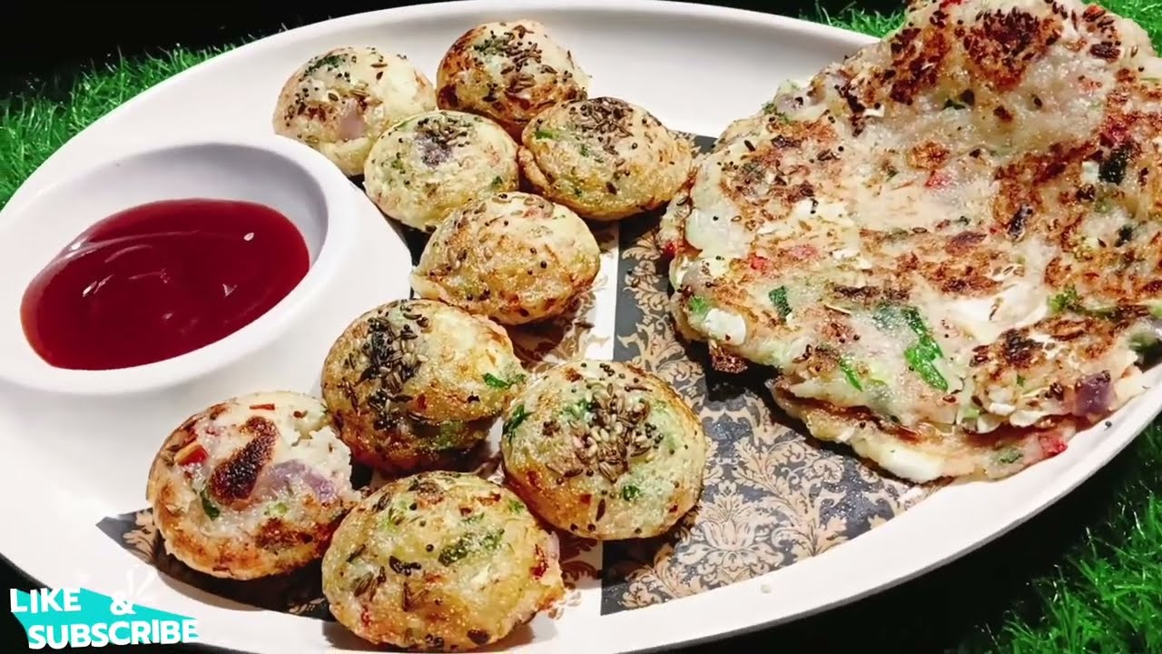 इंस्टेंट हेल्थी टेस्टी मिक्स वेज सूजी (रवा) अप्पे रेसिपी | instant mix veg healthy testy appe recipe