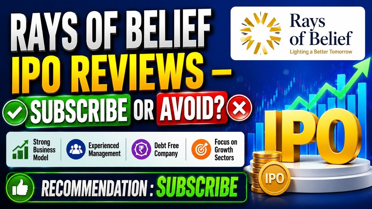 Rays of Belief IPO Reviews &ndash; Subscribe or Avoid? &nbsp;Recommendation : Subscribe