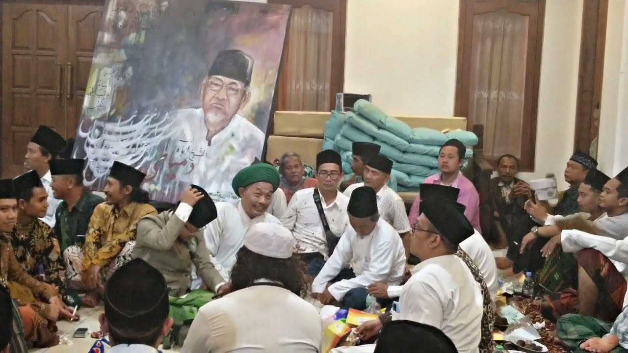 Peringatan 7 hari wafatnya Abah KH Dimyati Rois dan Ziarah ke Makam beliau