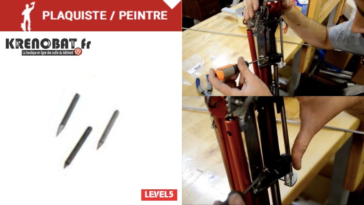 Remplacement clou d'avanc&eacute;e de bande pour bazooka | Krenobat