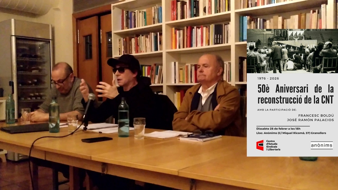 Francesc Boldú - “50è Aniversari de la reconstrucció de la CNT” (28-02-2026) - 4K