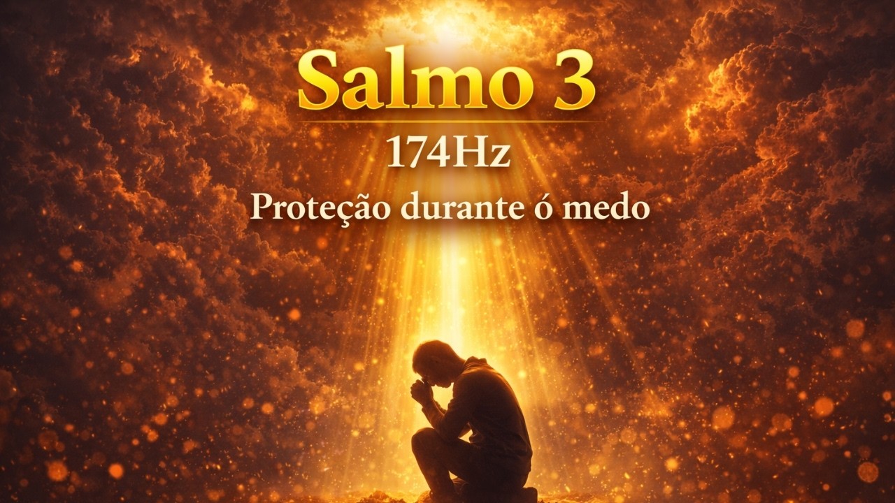 Salmo 3 — 174Hz → Proteção durante o medo