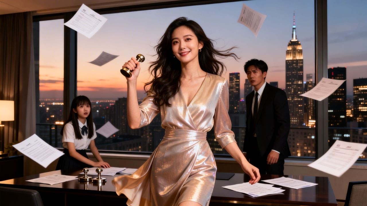 相愛十年她準備公開自己是集團繼承人，卻被老公資助的女大學生逼宮！當眾撤總裁職位、斷百億投資，讓負心人跌落塵埃，她轉身投入溫柔懷抱被寵上天！【玫瑰自此向星河】#短劇 #大陸劇 #情感#260219ys