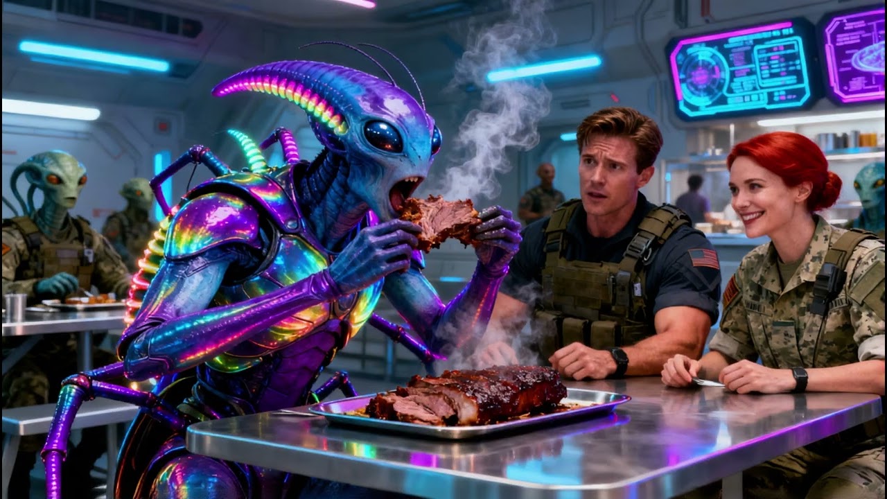 “An Alien Soldier Took One Bite of Human Food — And His Body Couldn’t Handle the Pleasure” | HFY