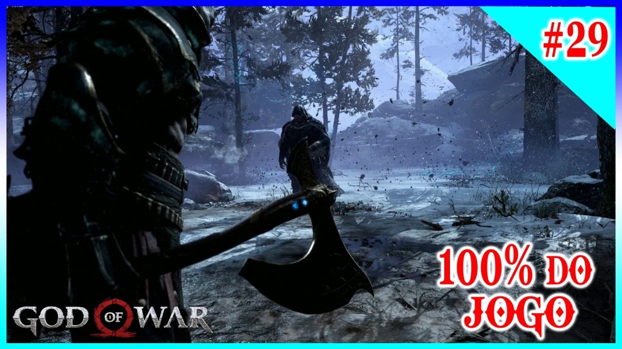 God of War 2018 #29 - Concluído o desafio das Valkírias e o 100% do jogo.