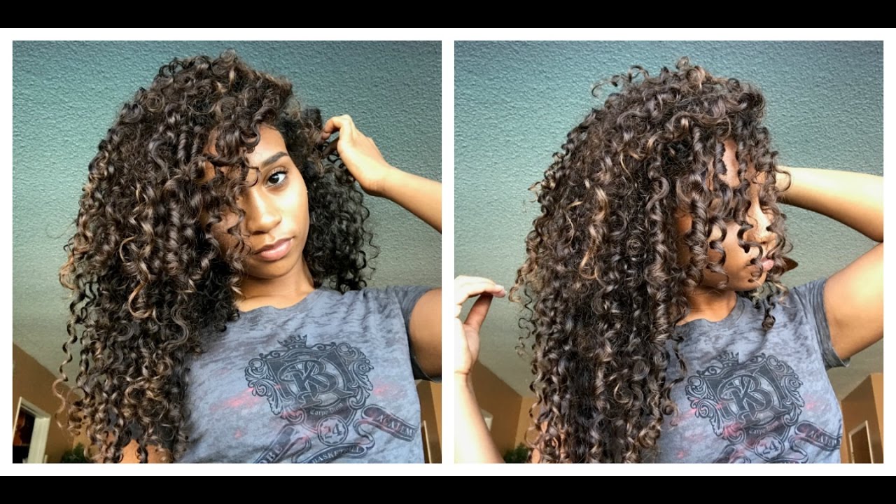 MY CURLY HAIR ROUTINE!!