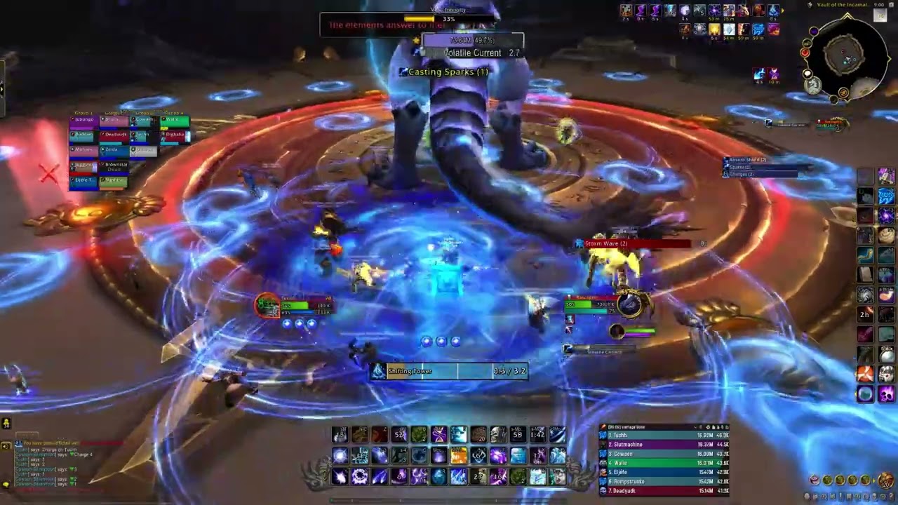 Raszageth normal kill PUG Arcane Mage PoV 50k dps - 390~ilvl