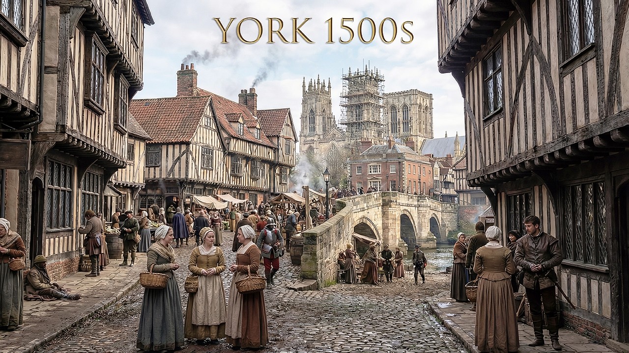 1500s York: The Medieval Megacity Where 50% of Life Was Survival