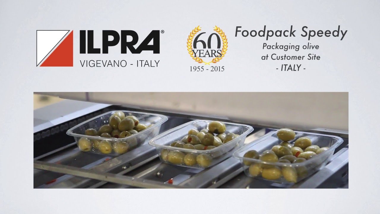 Foodpack Speedy - Ilpra - Green olives at Customer Site - Italy