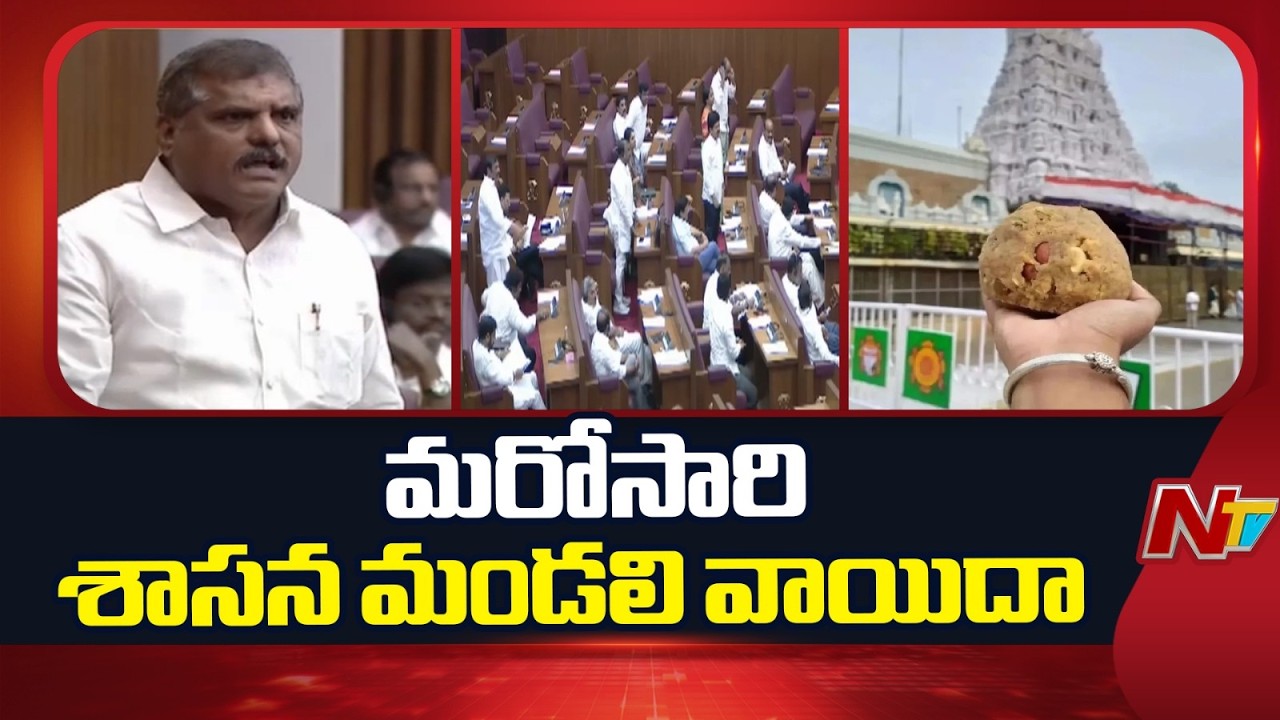 AP Legislative Council: మండలిని కుదిపేస్తున్న ఇందాపూర్ డైయిరీ అంశం | NTV Telugu