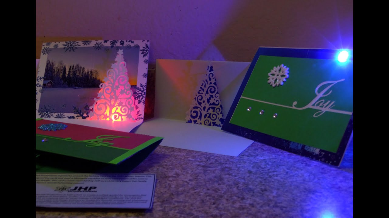 LED Pop-up Holiday Card