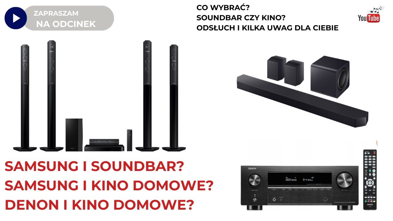 Soundbar Samsung HW Q 990F  7.1.4 vs. Kino Domowe Samsung J7750 7.1 vs. DENON X 3800H