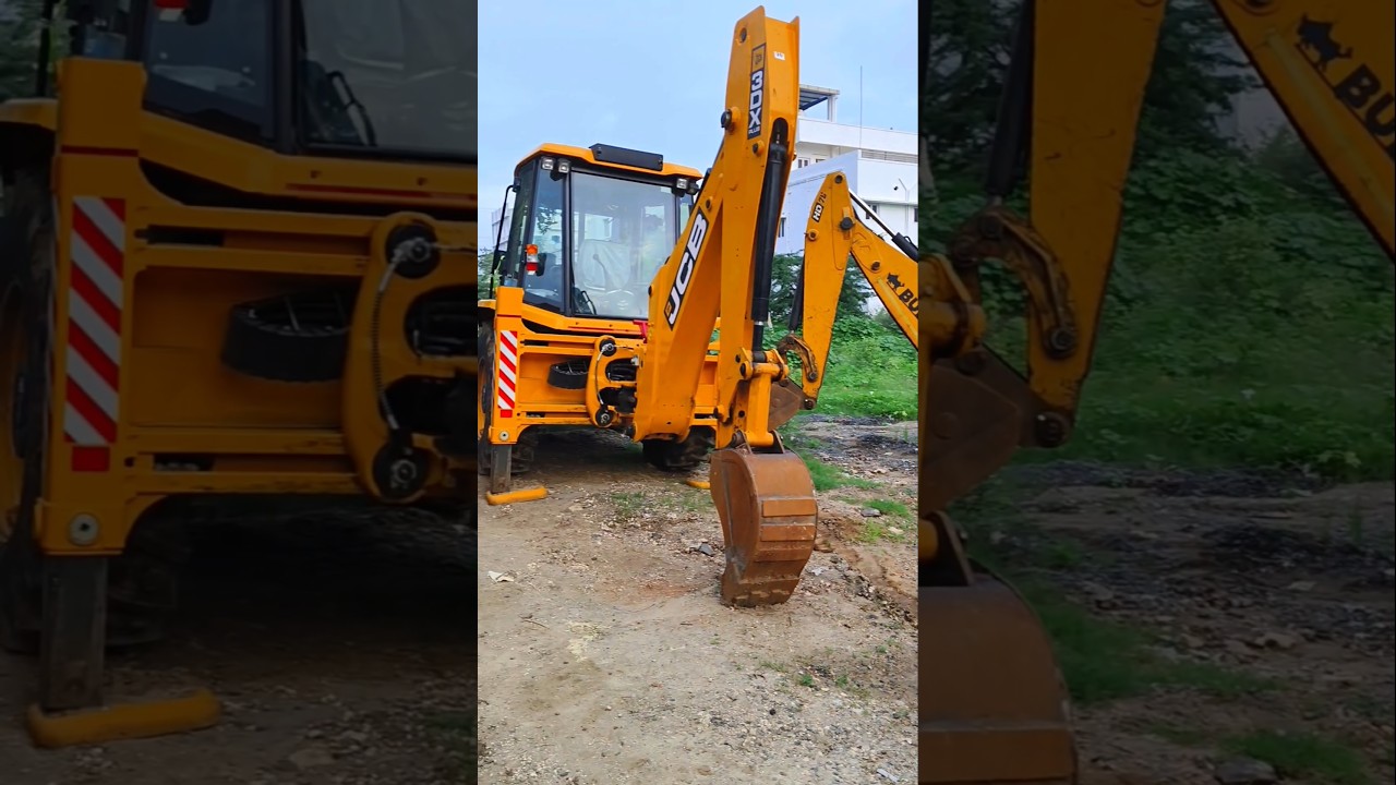 🔥6 JCB backhoe loader bulldozer Baba jindabad💥👌💯#automobile #jcb #excavator #backhoe #6jcb #shorts