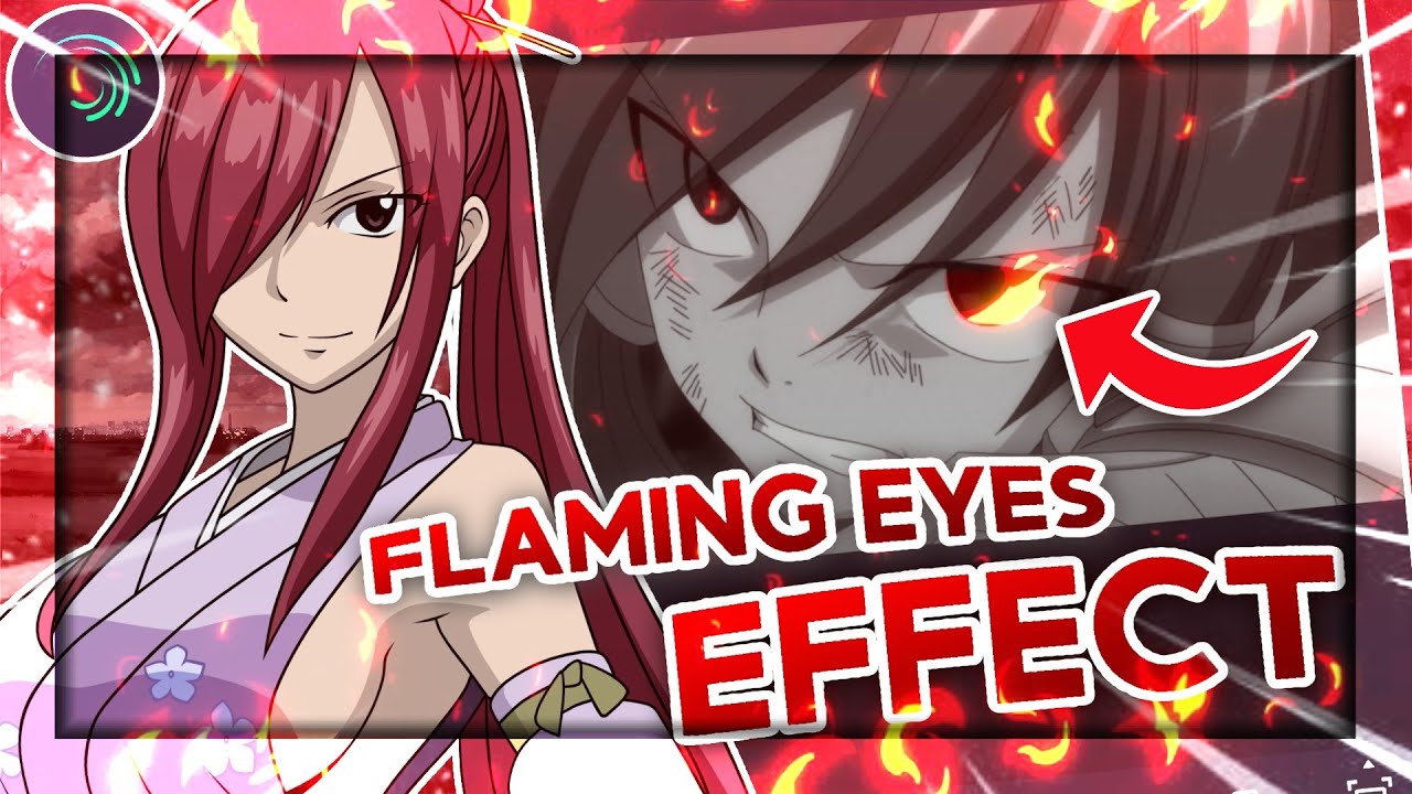 Flaming Eyes Effect Tutorial | Alight Motion 4.0 |