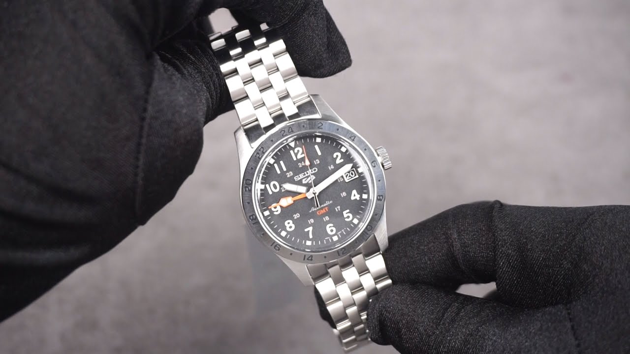 Đồng hồ nam Seiko 5 quân đội GMT 2024 SSK023K1 size 39.5 mm 4R34 automatic ( SSK023)